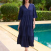 ΦΟΡΕΜΑ ΜΑΞΙ ΒΙΣΚΟΖ ΕΜΠΡΙΜΕ ΡΙΧΤΟ ΜΕ ΚΟΝΤΟ ΜΑΝΙΚΙ ΚΑΙ ΒΟΛΑΝ